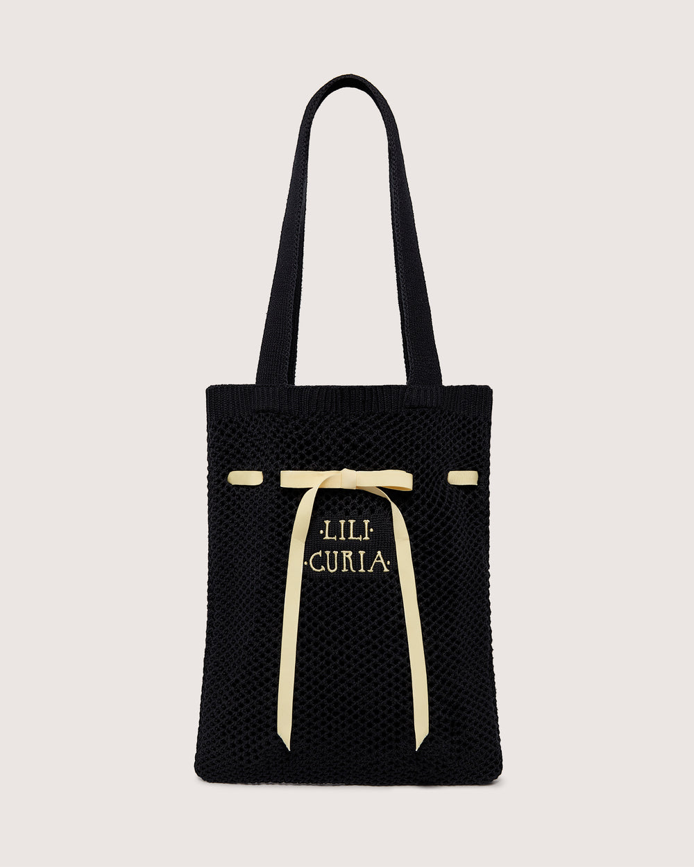 Ribbon Knit Tote