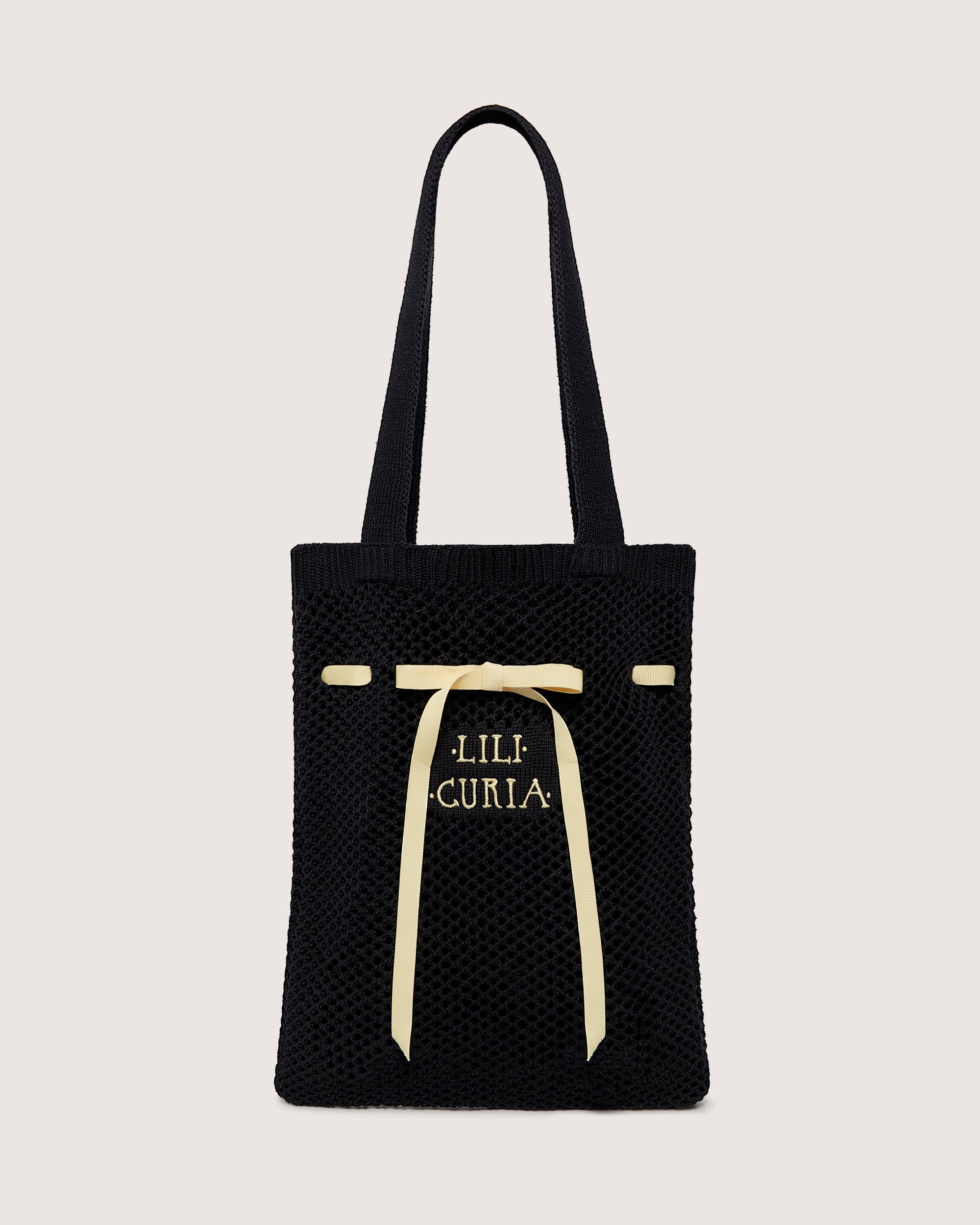 Ribbon Knit Tote