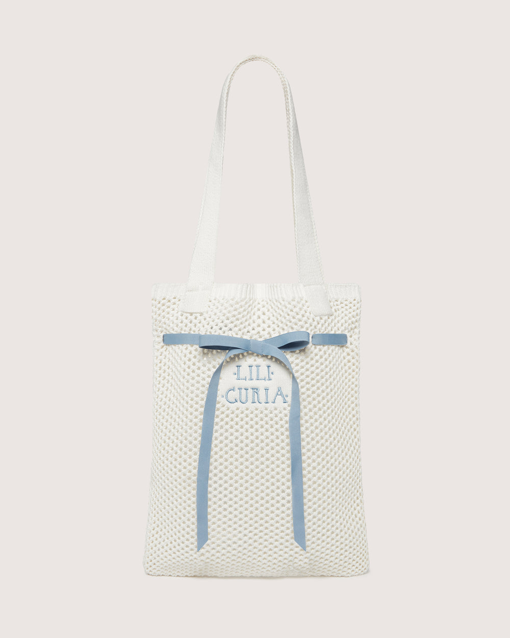 Ribbon Knit Tote