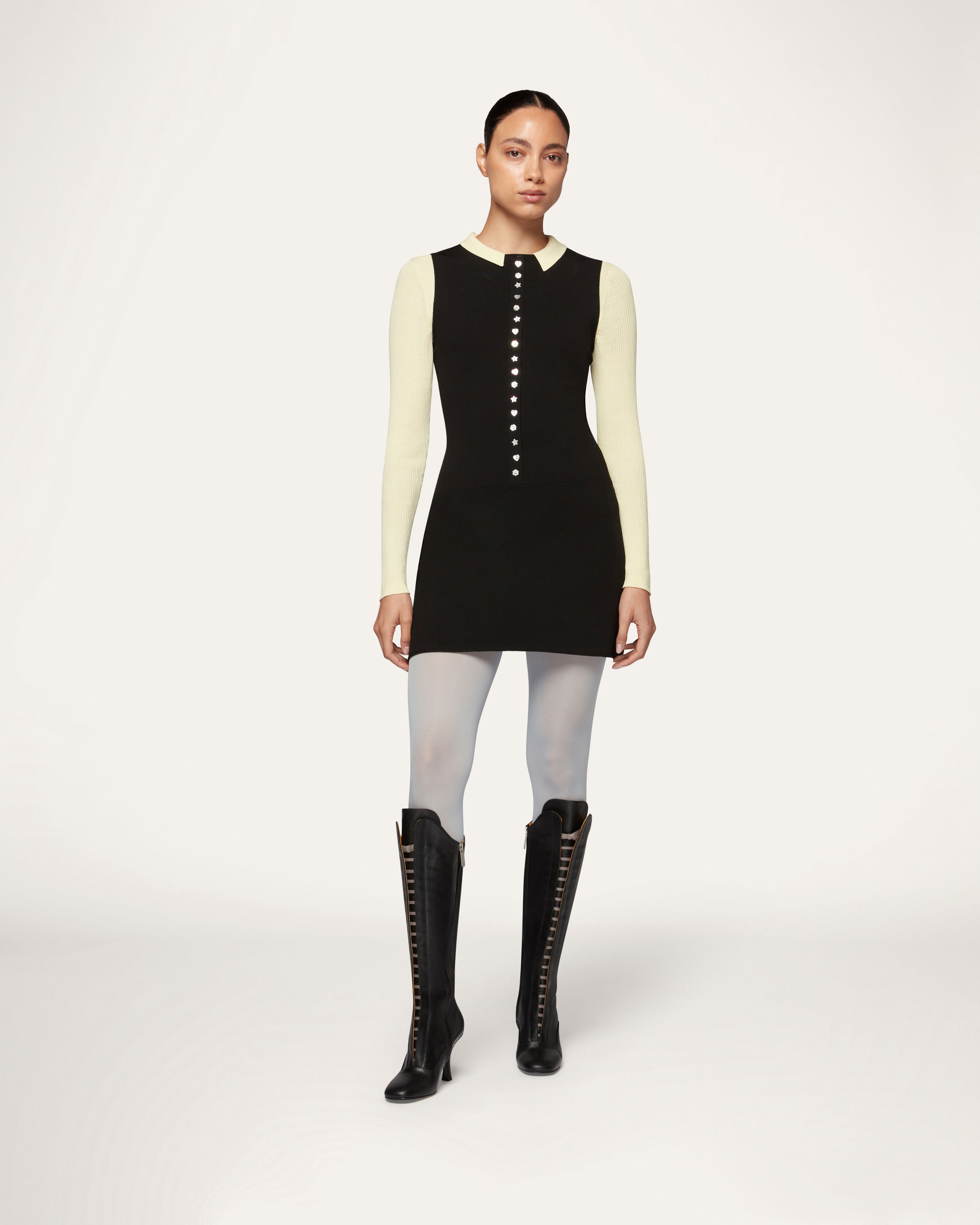 Ida Lace Up Tall Boot