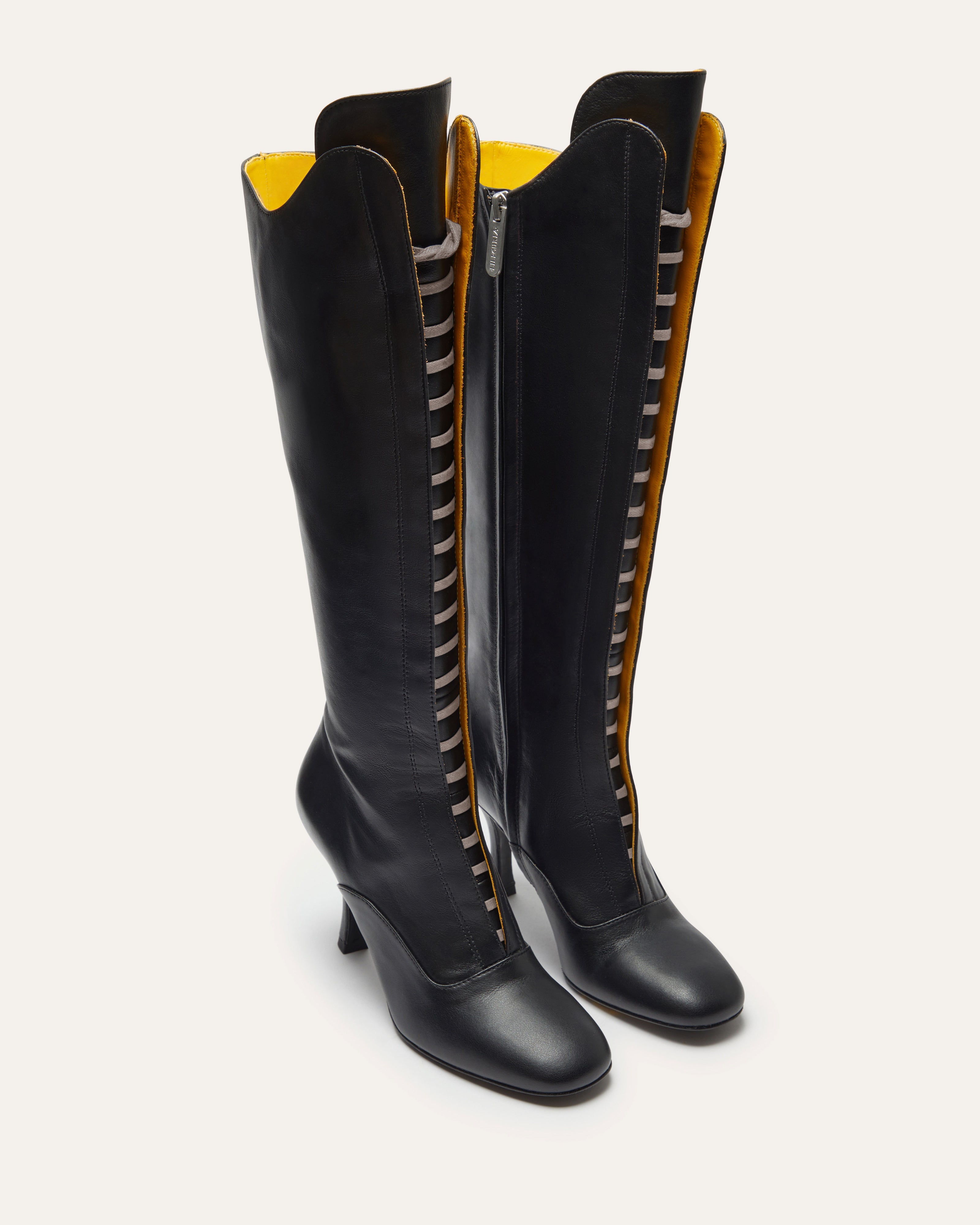 Ida Lace Up Tall Boot