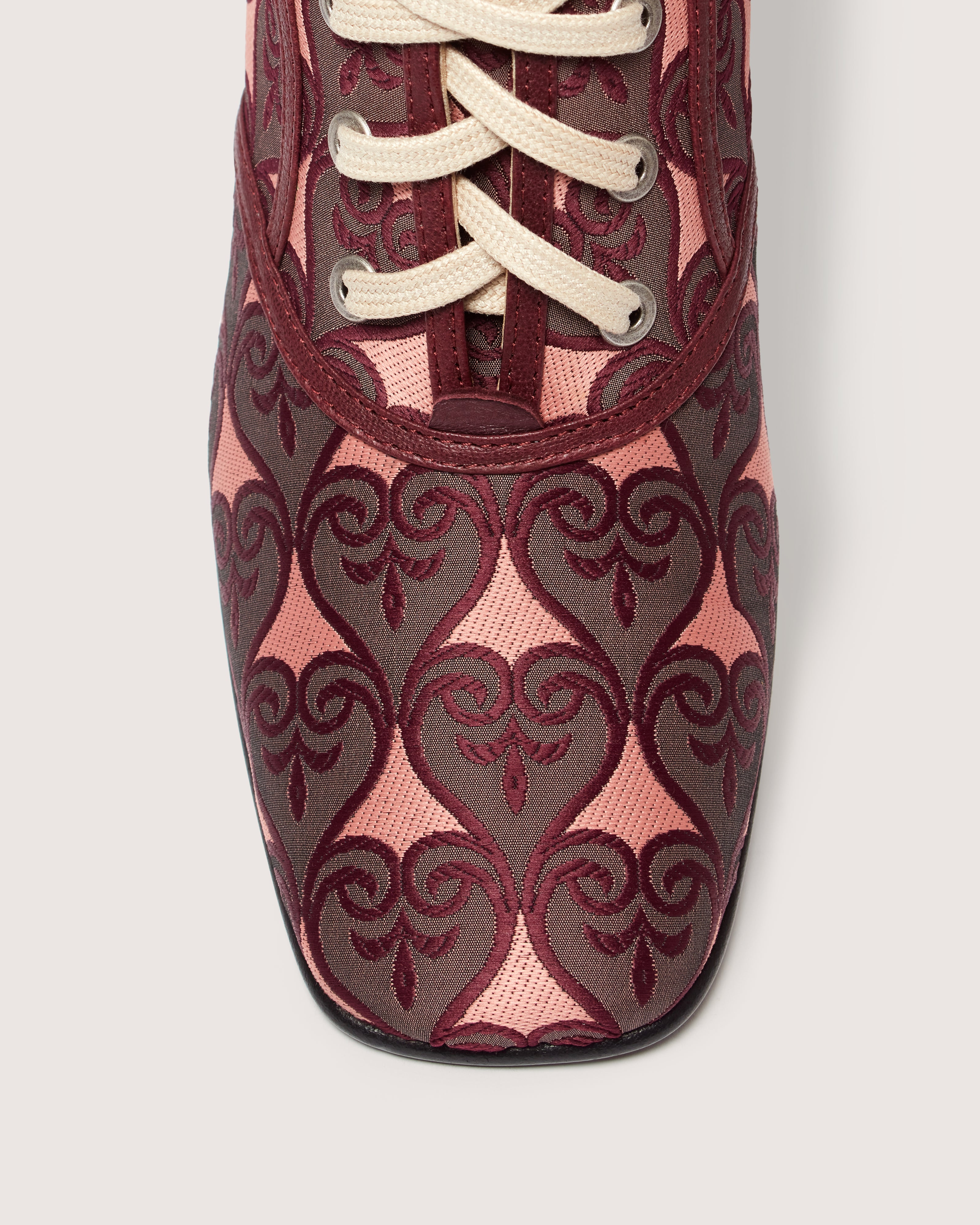 Violet Victorian Lace Boot