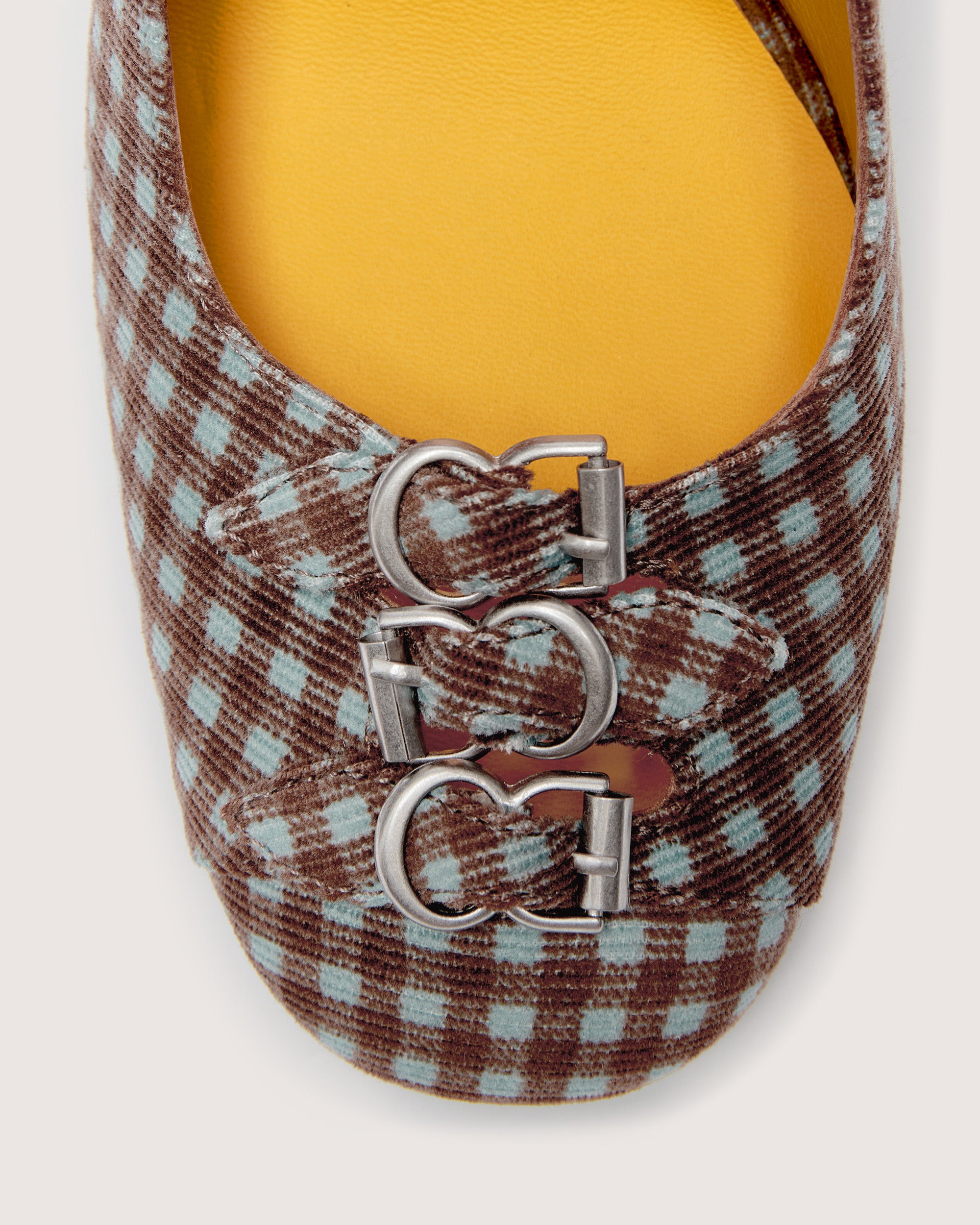 Babette Three Buckle Pump