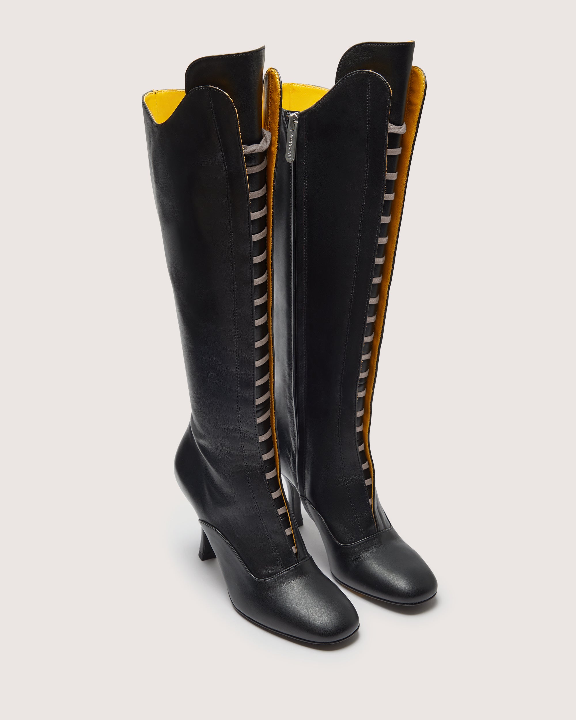 Ida Lace Up Tall Boot