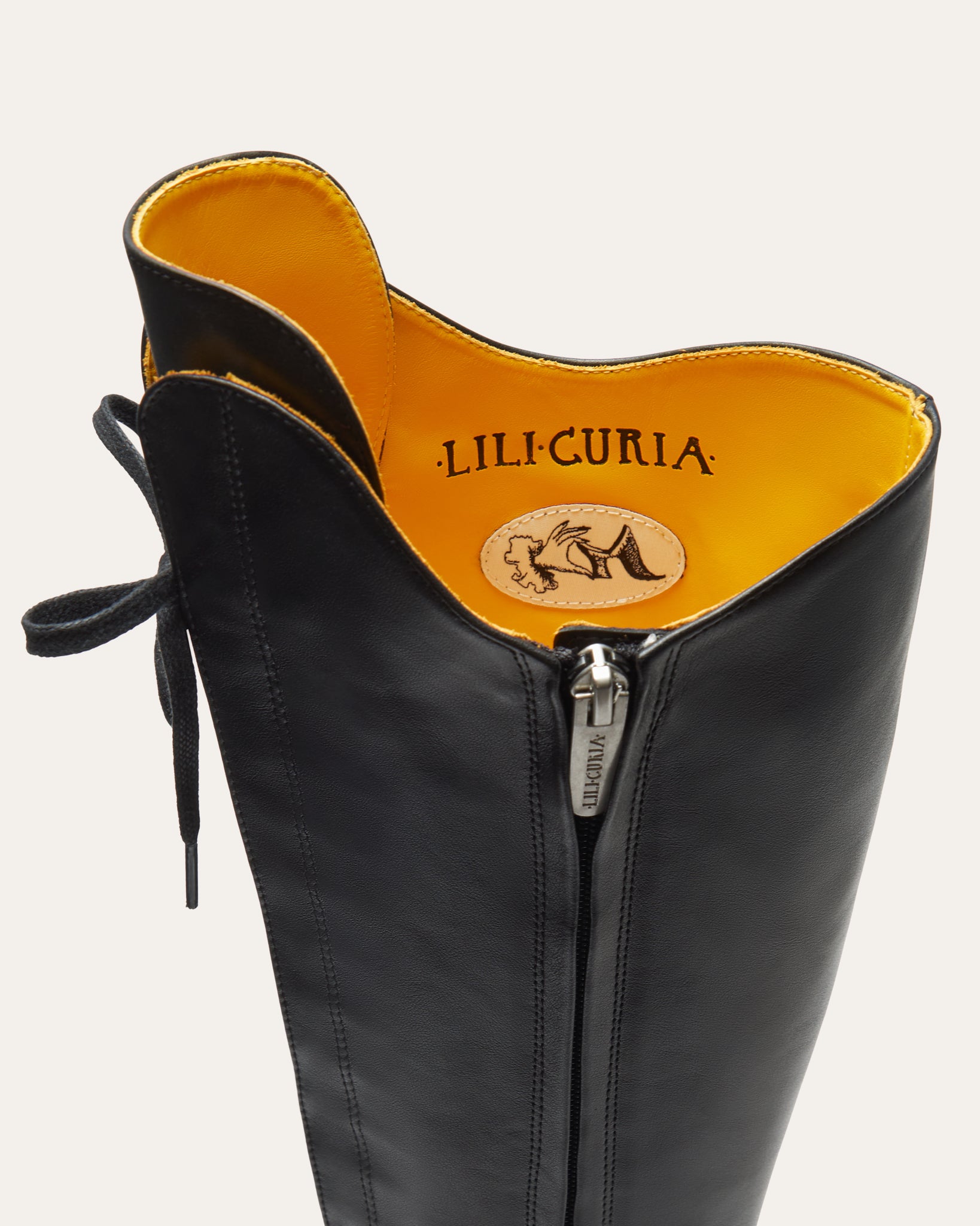 Ida Lace Up Tall Boot