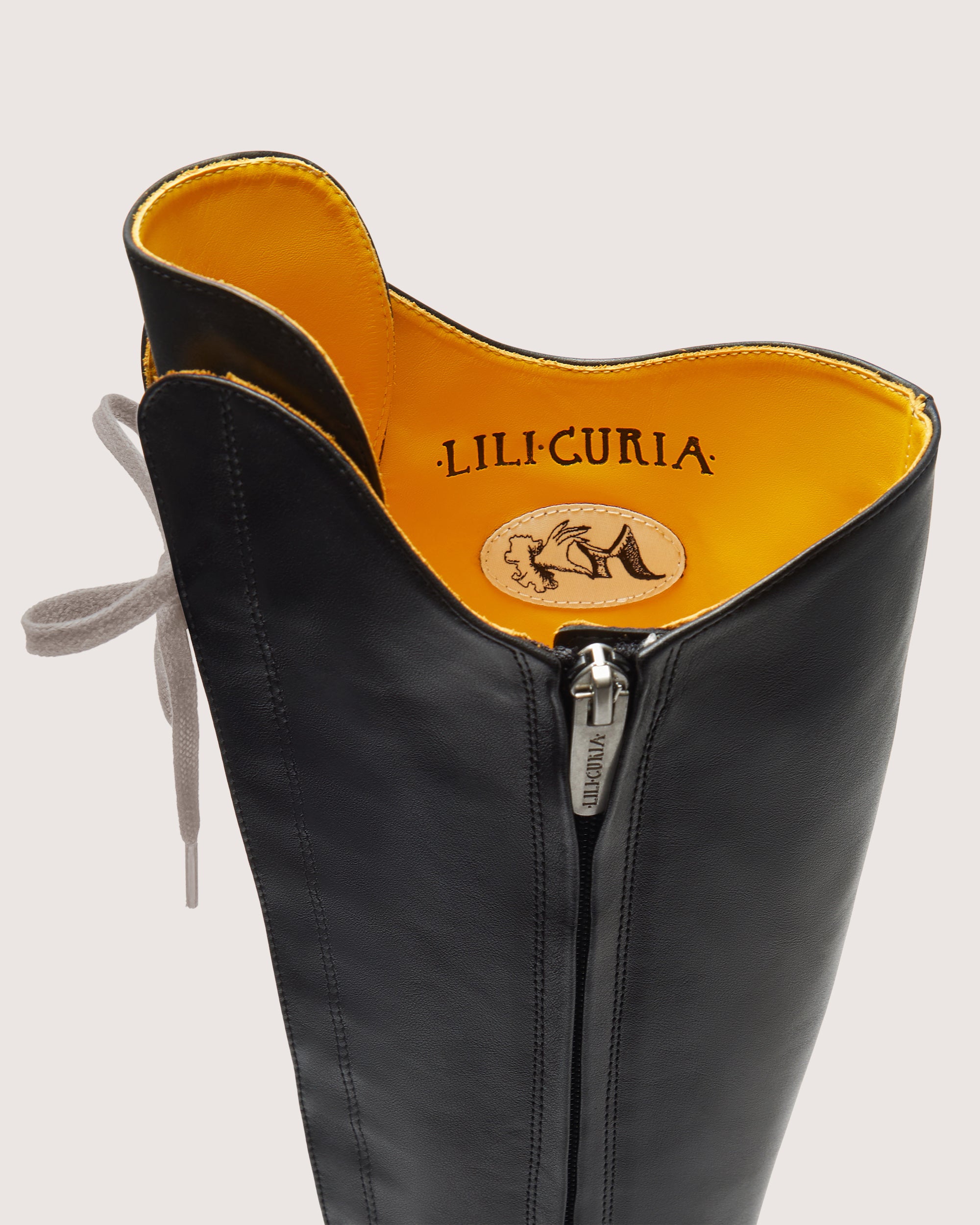 Ida Lace Up Tall Boot