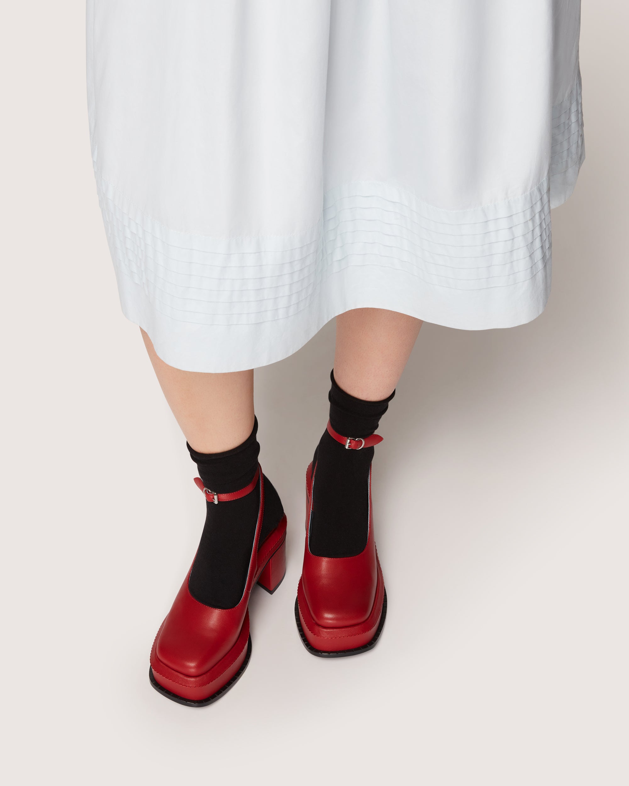 Nico Platform Heel Mule