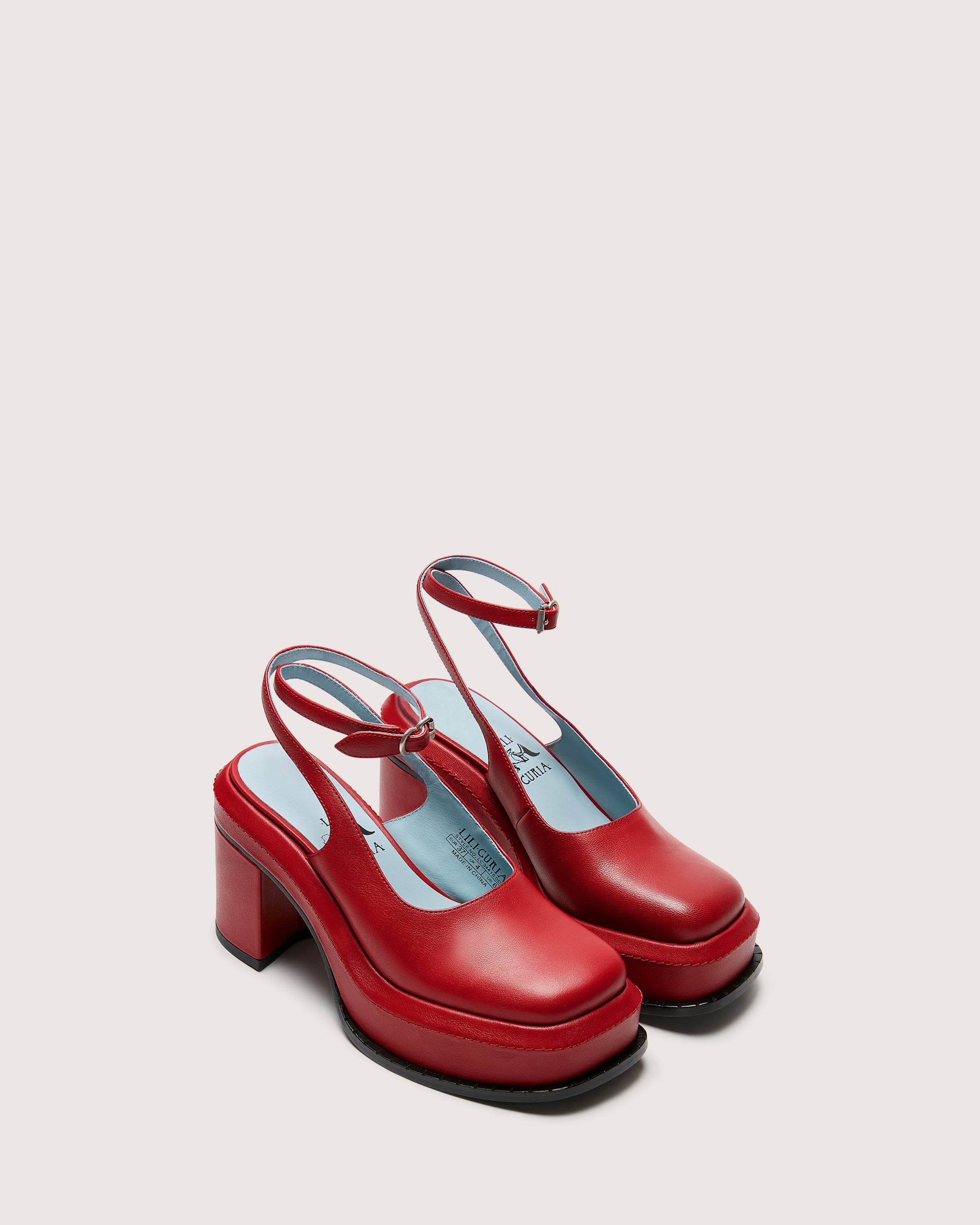 Nico Platform Heel Mule