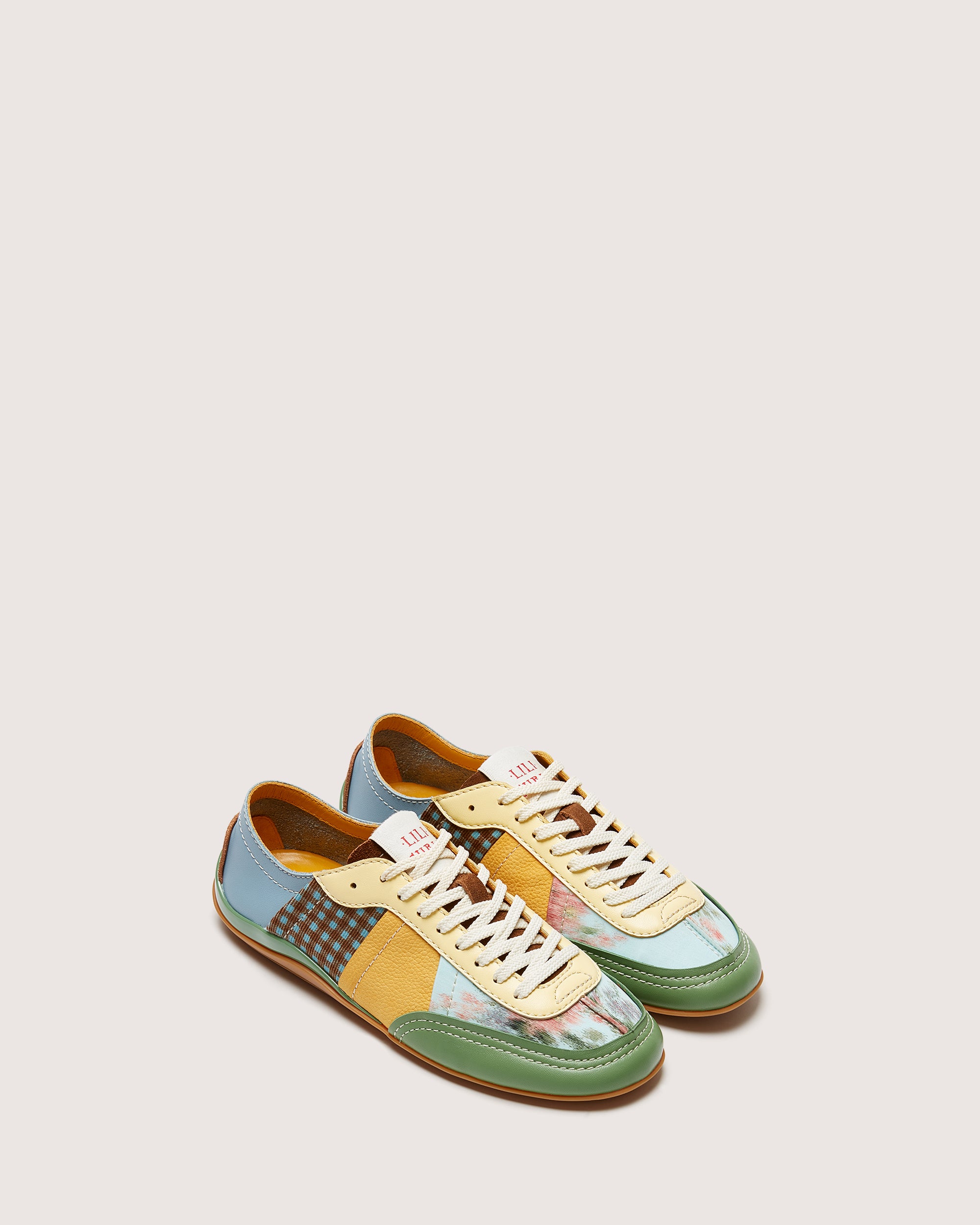 Zola Patchwork Lace Up Sneaker